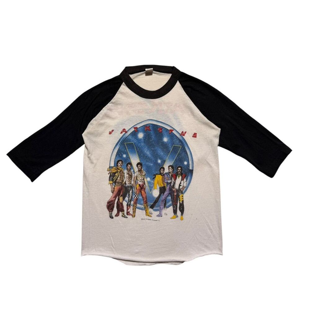 1984 The Jacksons Victory Tour band tee